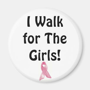 Aimant Je marche pour les filles !