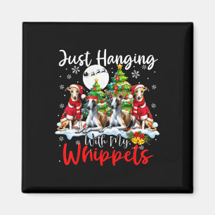 Aimant Je me suis accroché avec mes marionnettes Noël Tro