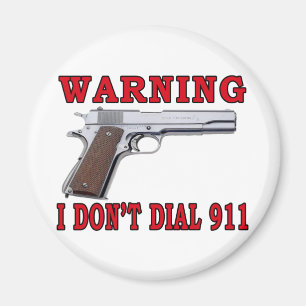 Aimant Je ne composerai pas le 911