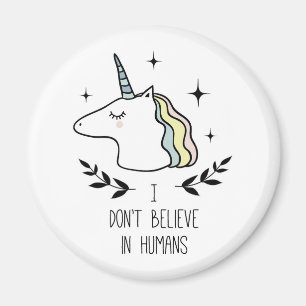 Aimant Je ne crois pas chez l'homme