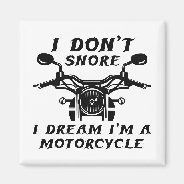 Aimant Je ne ronfle pas (Devant)