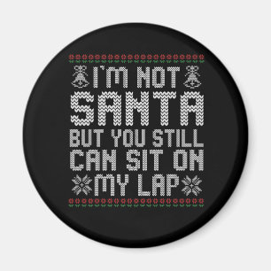 Aimant Je ne suis pas Père Noël, mais vous pouvez toujour