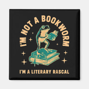 Aimant Je ne suis pas un rat de bibliothèque, je suis une