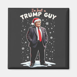 Aimant Je ne suis qu'un Trump Guy Chill Noël Père Noël