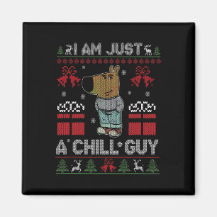 Aimant Je ne suis qu'un type qui aime le mème de Noël