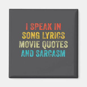 Aimant Je parle en citations de films paroles de chansons