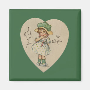 Aimant Je pense à toi, My Valentine