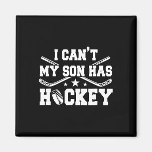 Aimant Je peux #39 ; mon fils a le hockey de patinage sur