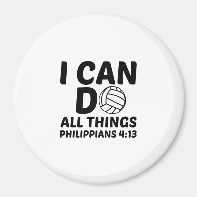 AIMANT JE PEUX FAIRE TOUTES LES CHOSES DE VOLLEYBALL (Devant)