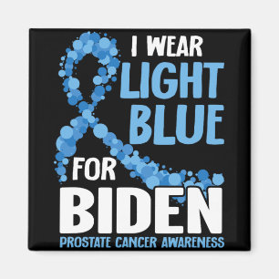 Aimant Je Porte Du Bleu Léger Pour Biden Prostate Cancer