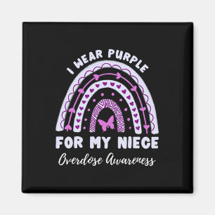 Aimant Je Porte Du Violet Pour Ma Nièce Surdose Sensibili