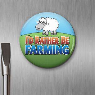 Aimant Je préférerais faire de l'agriculture ! (Agricultu