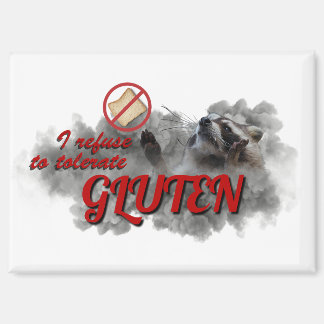 Aimant Je refuse de tolérer Gluten mème