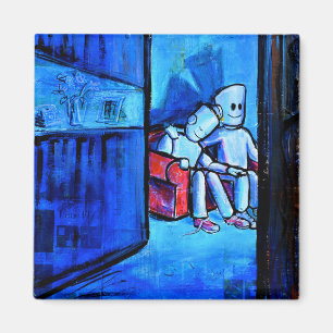 Aimant Je regarde ce film ensemble.