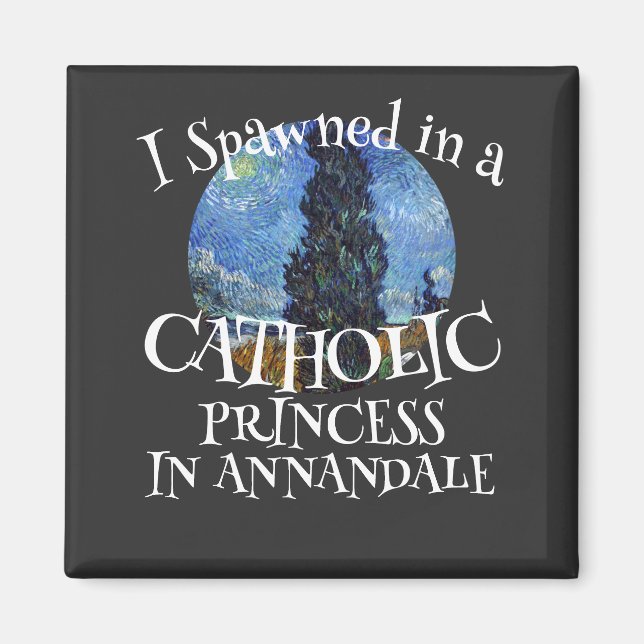 Aimant Je suis apparu dans une PRINCESSE catholique (Devant)