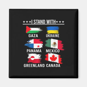 Aimant Je Suis Avec Le Canada Groenland Mexique Panama Ga