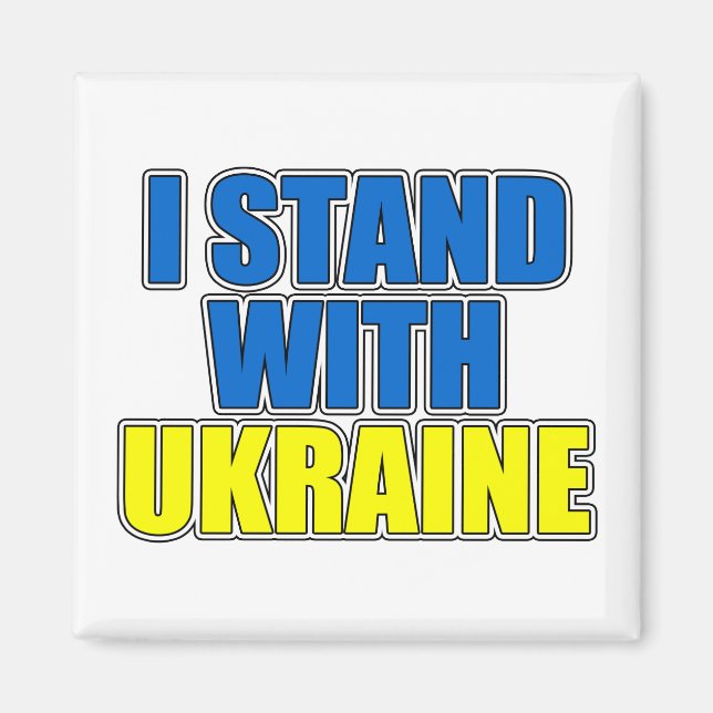 Aimant Je Suis Avec L'Ukraine (Devant)