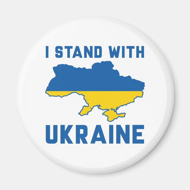 Aimant Je Suis Avec L'Ukraine (Devant)