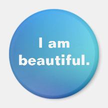 Je suis belle Affirmation Inspiration Aquarelle
