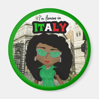 Aimant Je suis célèbre en Italie Diva - Dark