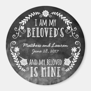 Aimant Je suis celui de mon bien-aimé, verset de mariage