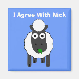 Aimant Je Suis D'Accord Avec Nick ~ Élection Politique Du