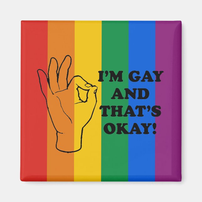 AIMANT JE SUIS GAY ET ÇA VA (Devant)