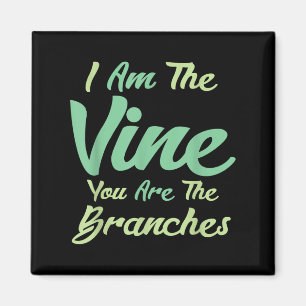 Aimant Je Suis La Vigne Que Vous Êtes Les Branches Inspir