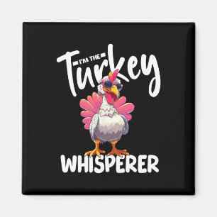 Aimant Je suis l'amoureux de la chasse à la Turquie Whisp