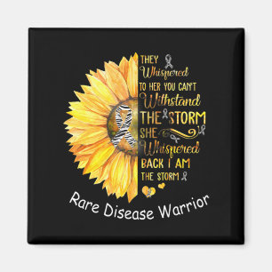 Aimant Je suis le guerrier de la maladie rare de tempête 