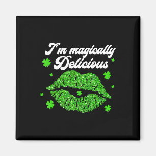 Aimant je suis magiquement délicieux St. Patrick Day
