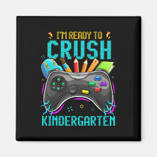 Aimant Je suis prêt à écraser la maternelle Ck To School 