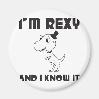 Aimant Je suis Rexy et je le sais