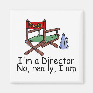 Aimant Je suis un directeur Non Vraiment Je suis
