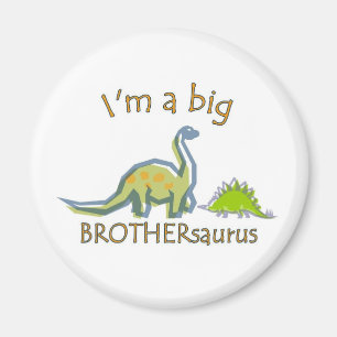 Aimant Je suis un grand brothersaurus