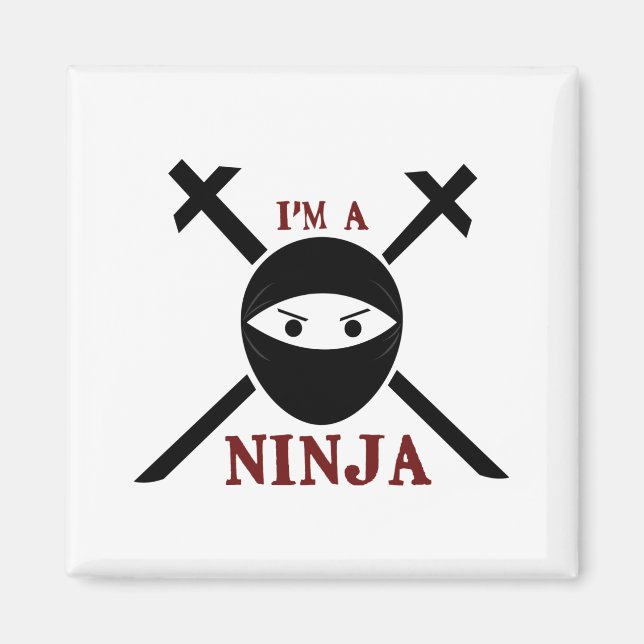 Aimant Je Suis Un Ninja (Devant)