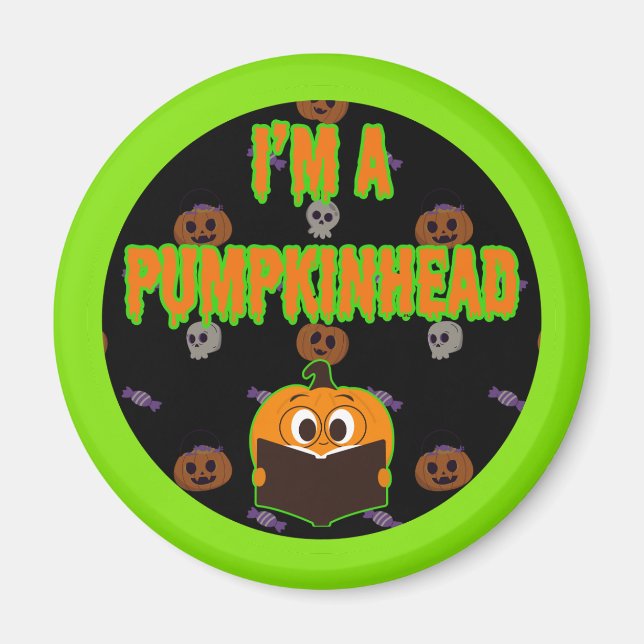 Aimant Je suis un Pumpkinhead 5 (Devant)
