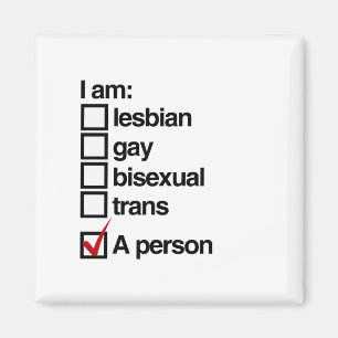 Aimant Je suis une personne LGBT