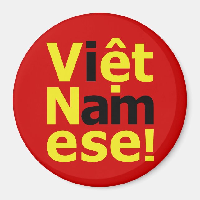 Aimant je suis Viêt Namese ! (Devant)