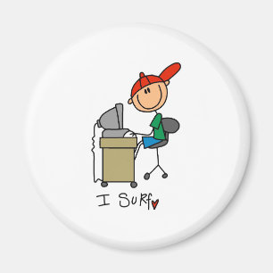 Aimant Je surfe le Web