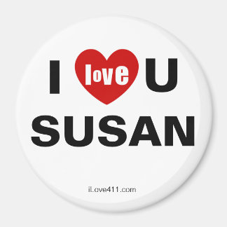 Aimant Je t'aime Susan