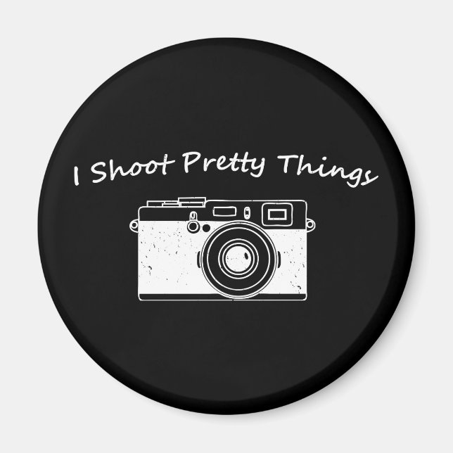 Aimant Je Tire Des Jolies Choses Photographie (Devant)