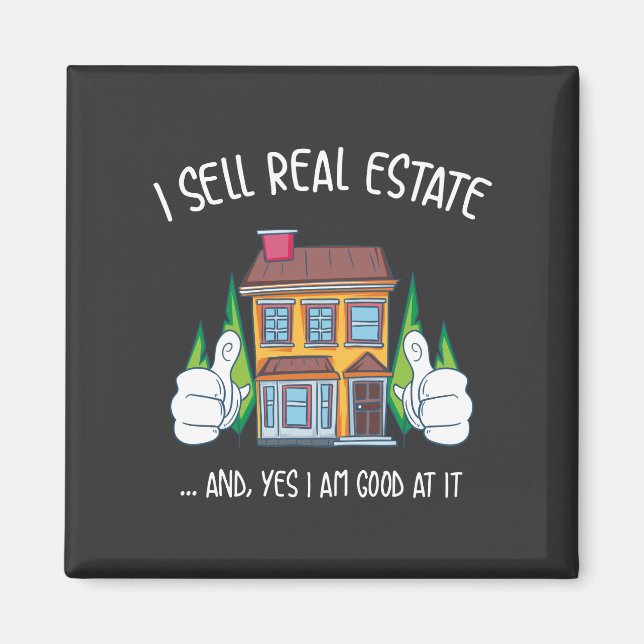 Aimant Je Vends Immobilier (Devant)