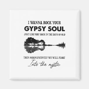 Aimant Je Veux Rock Votre Soul Tsigane Hippie Guitare