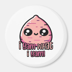Aimant Je Yam Ce Que Je Yam ! Cute Yam Pun Classic