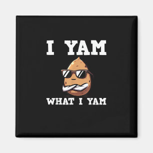 Aimant Je Yam Ce Que Je Yam Humour V-Neck