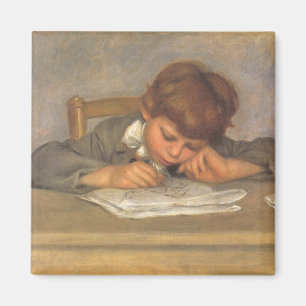 Aimant Jean dessiné par Pierre Renoir, Oeuvre d'art fin v