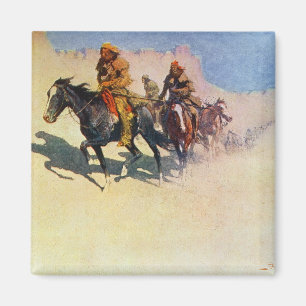 Aimant Jedediah Smith traversant le désert