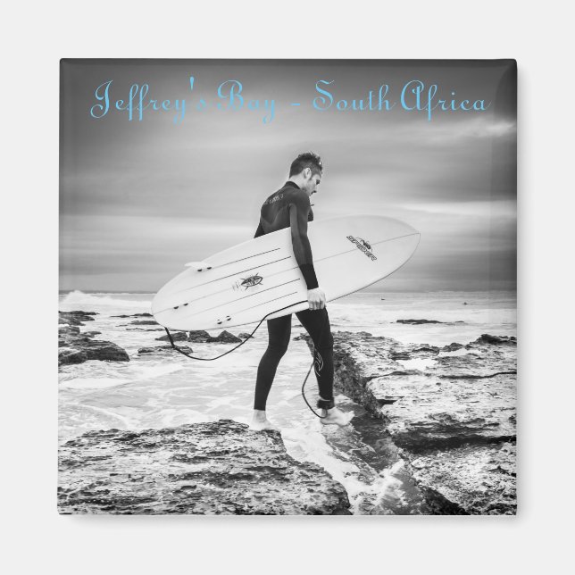 Aimant Jeffrey's Bay Surfer (Devant)