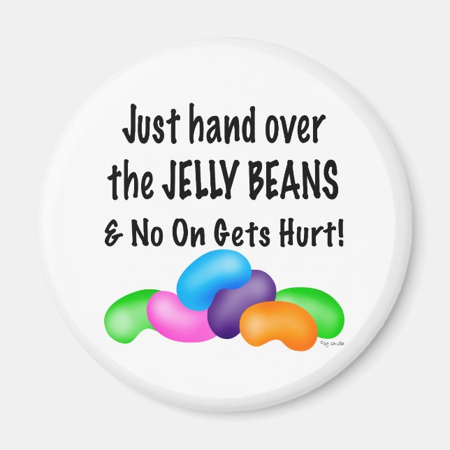 Aimant Jelly Bean (Devant)